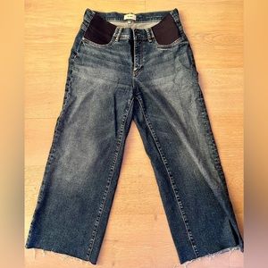 DL 1961 Wide Leg Maternity Jeans, sz. 29